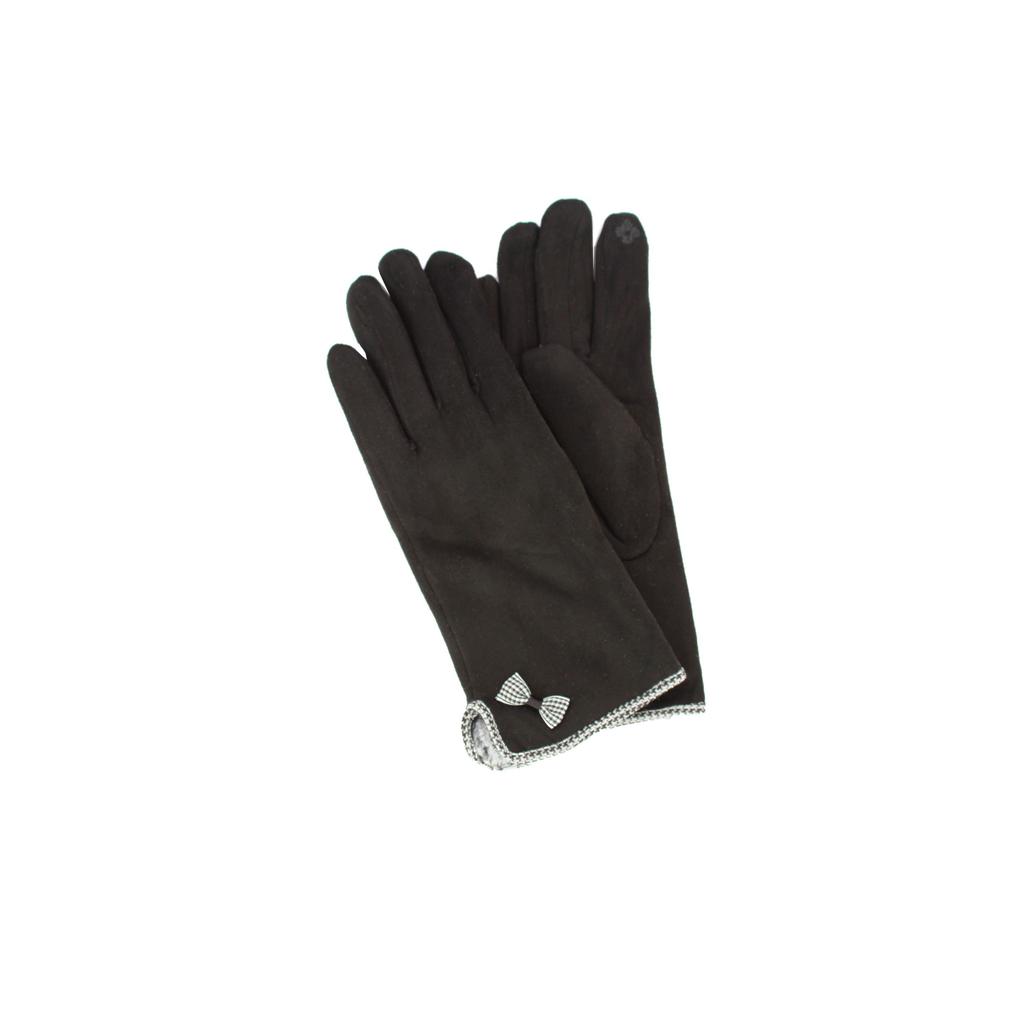 Eastern Counties Leather Womens/Ladies Gaby Faux Suede Touch Screen Gloves