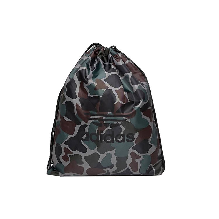 Adidas Originals Drawstring Backpack Unisex Backpacks Camouflage BQ6102 Camouflage