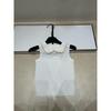 European Style Embroidered Bee Lapel Knit Vest: Trendy, Slim-Fit, and Versatile for a Luxurious Touch