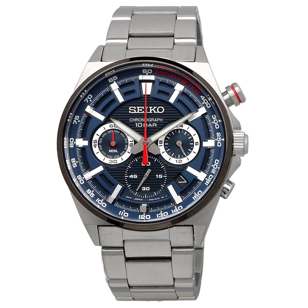 SEIKO ESSENTAILS chronograph quartz watch overseas model Watch, men's SSB407P1, [ d]