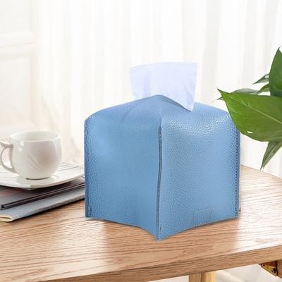 Dekorativer Kosmetiktücher-Würfel-Papier-Organizer, wasserdicht, faltbar, Design, Tissue-Box-Abdeckung