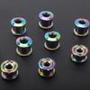 Colorful Steel Chainring Bolts for Mountain and Folding Bikes
