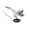 Fighter Model Kit with Display Stand 1:72 Scale CarrierBased Detailed Toy for Aviation