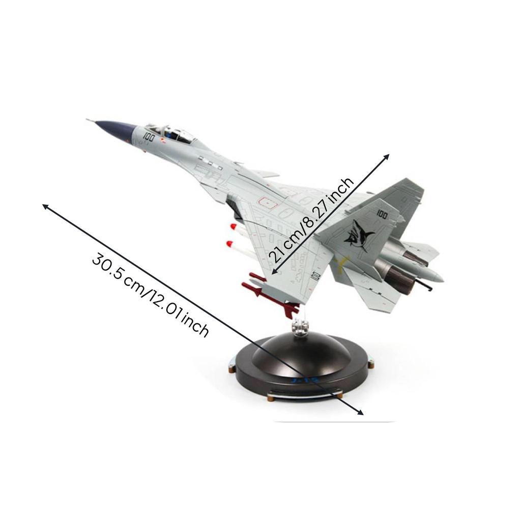 Fighter Model Kit with Display Stand 1:72 Scale CarrierBased Detailed Toy for Aviation