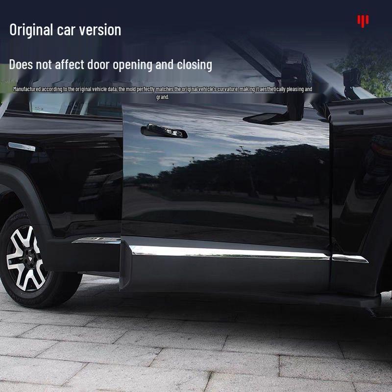 Deep Blue G318 Stainless Steel Door Edge Trim - Anti-Collision Protection Strip for Exterior Modification