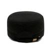 Hat Middle-aged Men's Flat Top Hat Winter Man Thermal Hat Men's Autumn and Winter Thermal Ear Protection Cap
