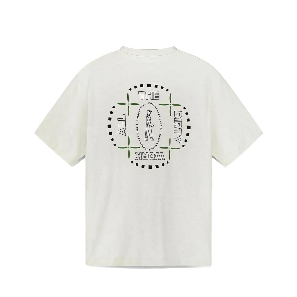 Timberland X FTMD Minimalist Comfortable Versatile Fashion Short Sleeve T-Shirt Unisex tops TB0A2QA7G271