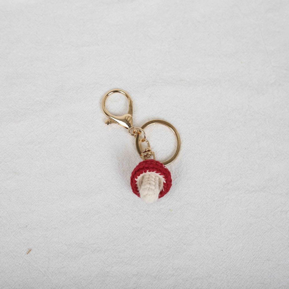 Handmaking Mini Fish Keychains Tropical Fish Knitted Fish Pendant Crochet Keyrings Backpack