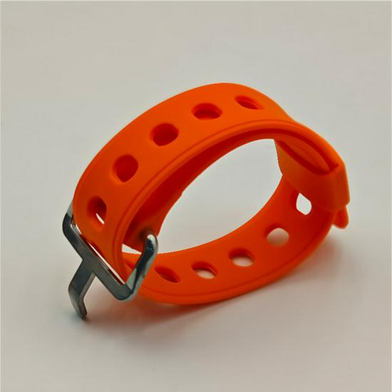 Multifunctional Silicone Strap: Quick-Release Cable Tie for Luggage and Cargo Binding