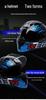 Hot-Selling DOT Certified Dual Visor Motorcycle Helmet with Color Mirror