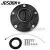 For YAMAHA YZF-R3 YZF-R6/S YZF-R7 YZF-R1 YZF R1M FZ 1 FZ6 FZ8  Quick Release Keyless CNC Fuel Tank Cap Airbox Cover Motorcycle