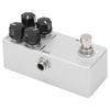 Effect Pedal Mini Full Metal 4 Functions Knobs Overdrive Pedals for Electric Guitar Bass