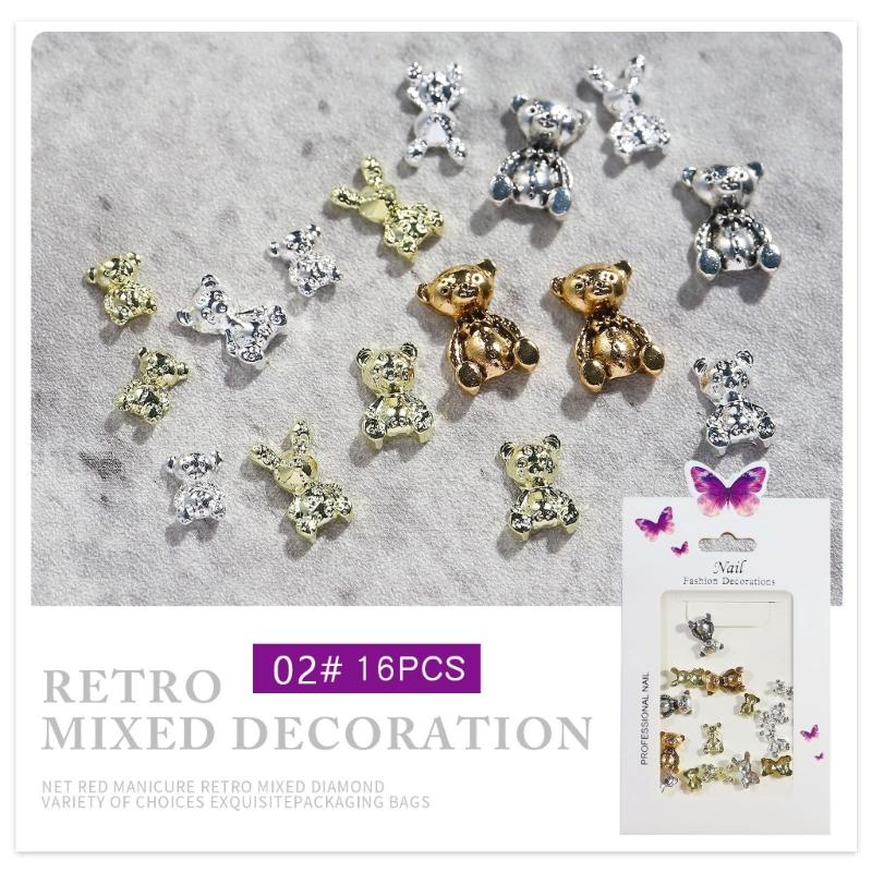 Nail Art Diamonds Craft Alloy Nail Art Rhinestones Nail Art Decorations Supplies 1