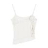 Flower Mesh Suspender Small Vest Women's Summer Babes Sexy Inside French Romantic Double Lace Top Outside