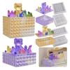 Square Rectangular Container Resin Molds Storage Box Mold Silicone Organizer Mold for DIY Epoxy Resin Trinkets Holder