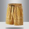 Vintage Graphic Beach Shorts for Men Summer Fashion 3D Printed Swim Trunks Loose Casual Thin Y2k Streetwear Hawaiian Short Pants