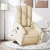 VidaXL Electric Massage Recliner, Relaxation Chair with Adjustable Backrest and Footrest, Seat of 3204137