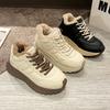 Forrest Gump Shoes Women's 2025 Winter Autumn and Winter Velvet Versatile Platform Student Non-slip Casual Sports Shoes