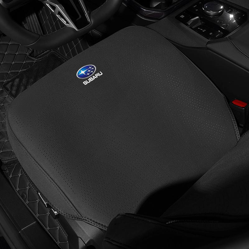 Keychain Car Seat Blcak Cushion Breathable Protector Pad Auto Interior For Subaru STI XV Forester BRZ Outback Smart Levorg WRX