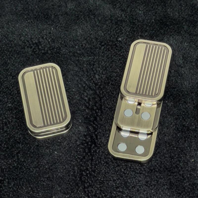 Металлическая EDC игрушка-слайдер для снятия стресса - EDC Fidget Slide для досуга, металлическая игрушка для рук для взрослых, офисная настольная игрушка, подарок, игрушки для снятия давления