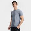 Fila Fitness Fashion Simple Sports Training Comfortable Knitted Short Sleeve T-Shirt Men Tops Iron-Blue A51M621102FDB