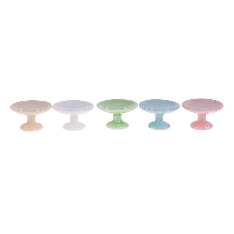 1:12 Dollhouse Miniature Dessert Pan Cake Stand Fruit Tray Doll Kitchen Decor