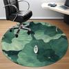 1pc Lotus Leaf Boat Office Round Area Rug, Indoor Mat Suitable For Office, Under Office Chairs Bedroom Living Room Home Decor, Room Deco