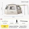 Series Clear Hexagonal Automatic Pop-up Camping Tent