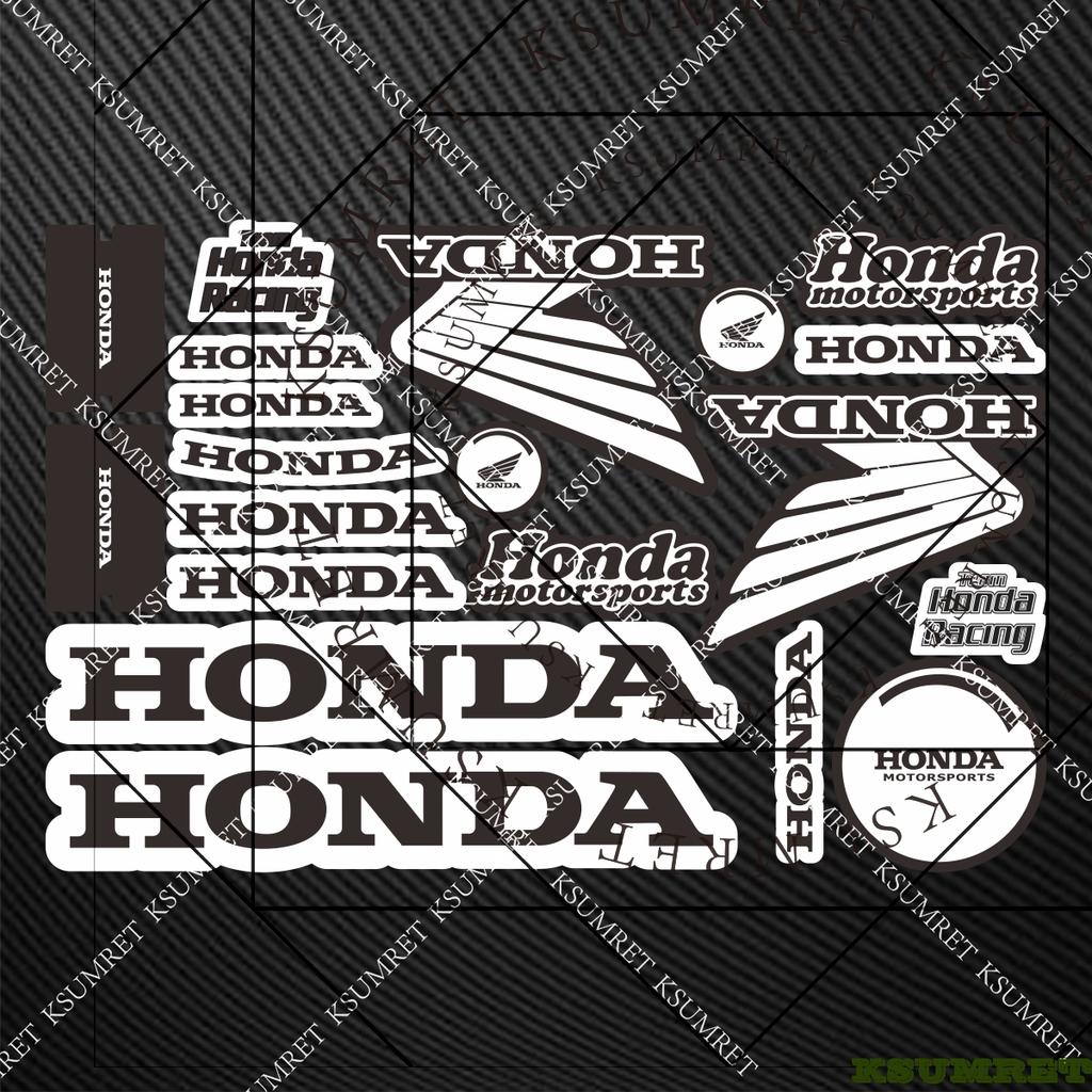 Vinyl For Honda Stickers Motorcycle Sticker Decal Helmet Logo Kit TP6
