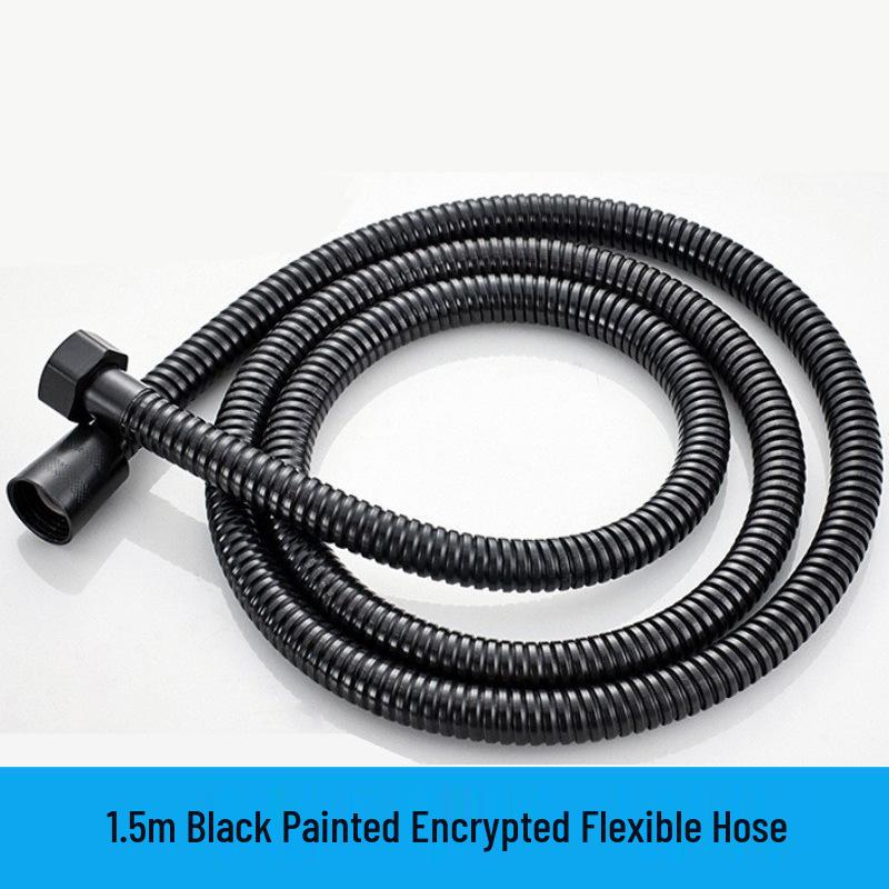 High-Pressure Stainless Steel Shower Hose - Explosion-Proof for Cold & Hot Water