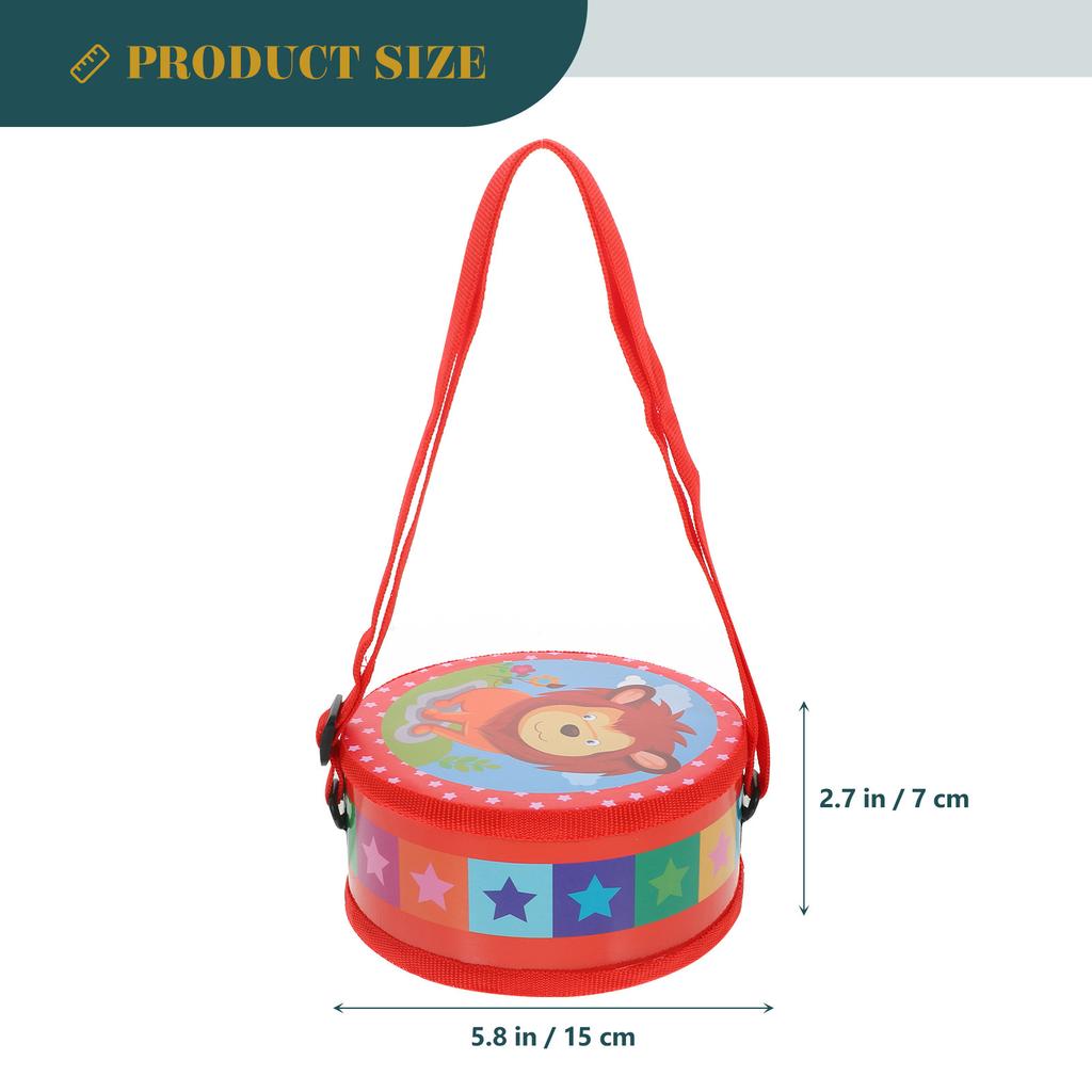 1Set Hand Drum Set for Toddlers Educational Musical Instrument Develop Coordination and Rhythm Skills Hand Drums for Kids