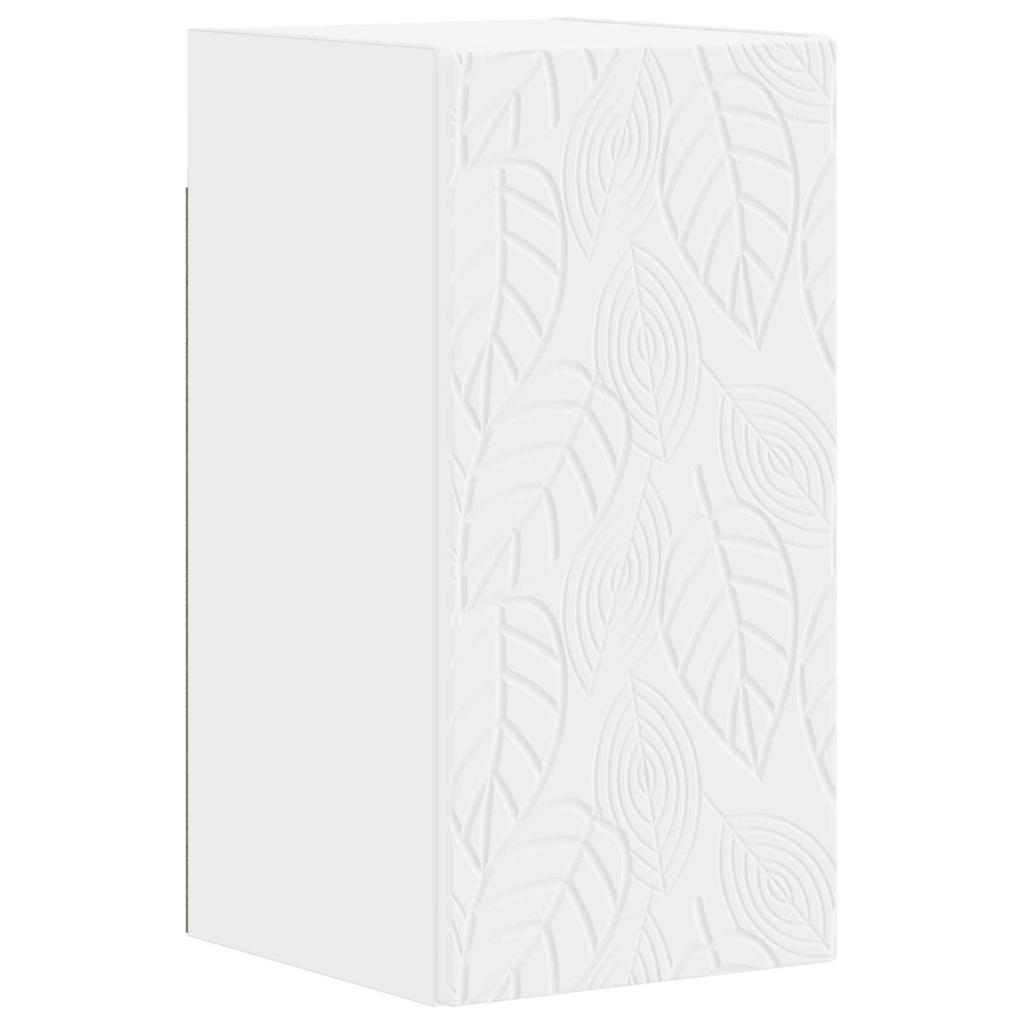 Bathroom Wall Cabinet DELFT White 30 X 31 X 59 Cm Engineered Wood