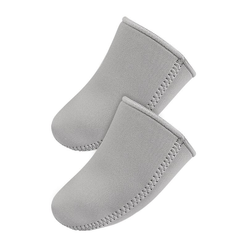 

Lightweight Half Foot Socks, Designed for Barefoot Shoes Suitable for Gym Or Yoga, Half Foot Covers сірий