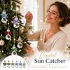7pcs Xmas Tree Christmas Tree Ornaments Crystal Clear Crystal Angel Hanging Decor  New Year Gift