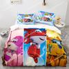 Super Wings Bedding Set Bedspread Single Twin Full Queen King Size Game Super Wings Bed Set Children's Kid Bedroom Duvetcover