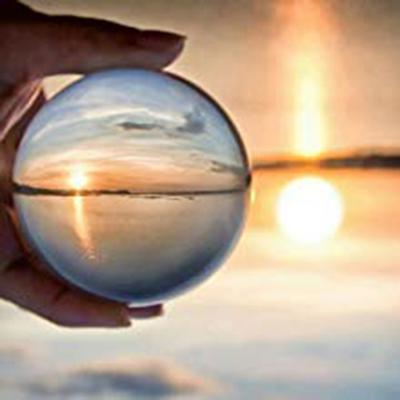 Fai da te Full Diamond Painting Sole e palla di vetro Kit punto croce collezione Ricamo diamante rotondo modello mosaico bambini Regali