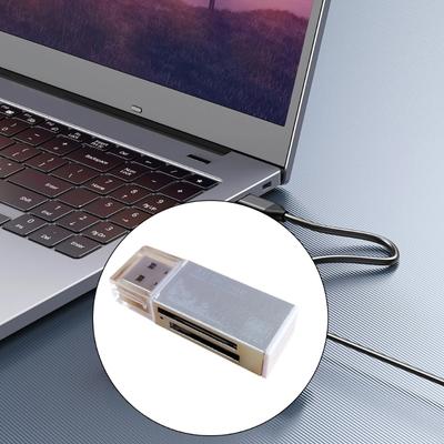 USB 2.0 Memory Card Reader Compatibles MS TF More Slots Cards Adapter Multiple Function