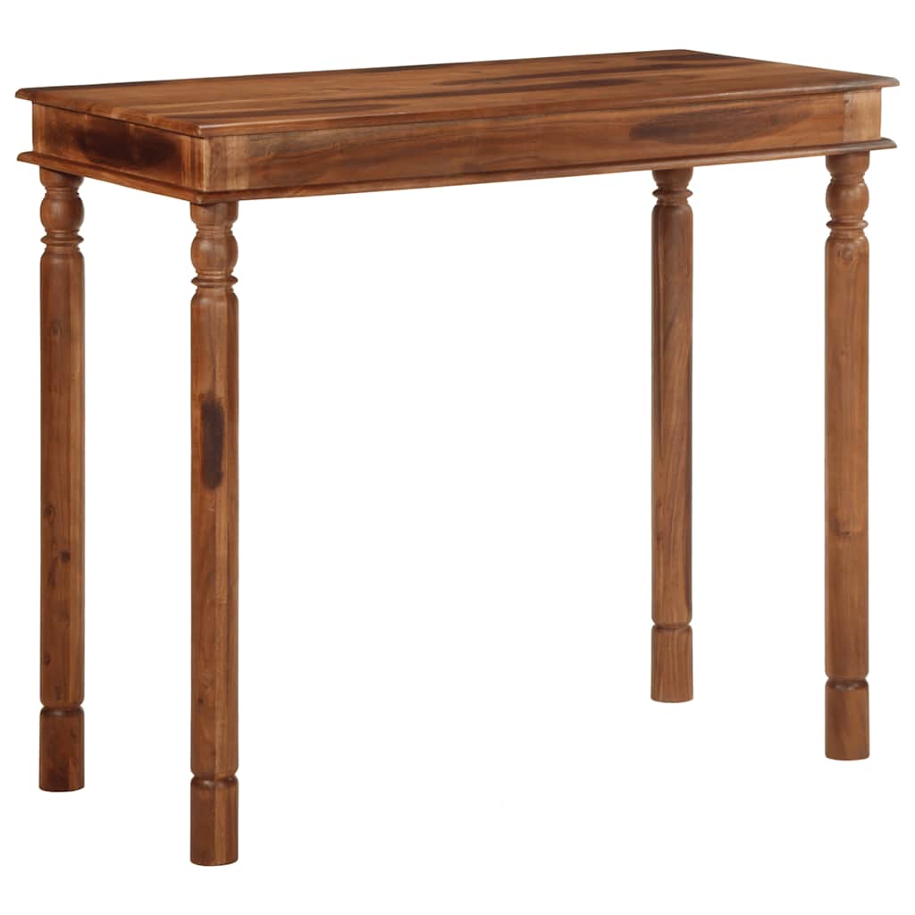 Vidaxl Bar Table, 120X60X107 Cm, Solid Acacia Wood