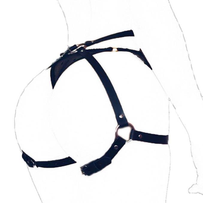 European and American Leg Leather Garter Belt Simple Sexy Belt Waist Chain Garter Belt