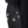 Mackintosh Stainless Collar Coat 34 Black Handmade Women Used