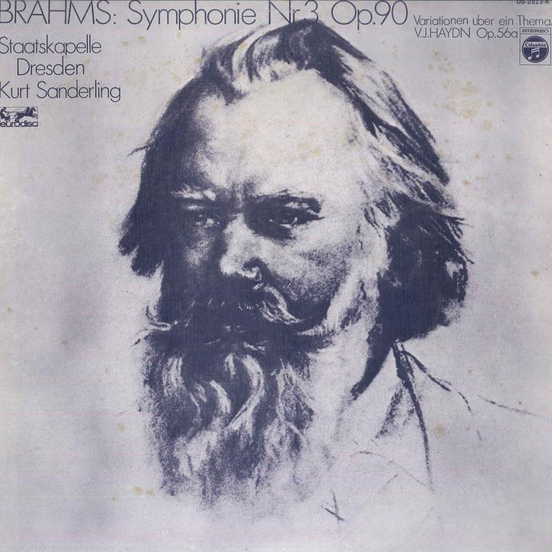 

LP Record BRAHMS KURT SANDERLING STAATSKAPELL - Symphonie Nr.3 F-dur Op.90 OS2813K EURODISC 1973 Japan Obi Classical Used