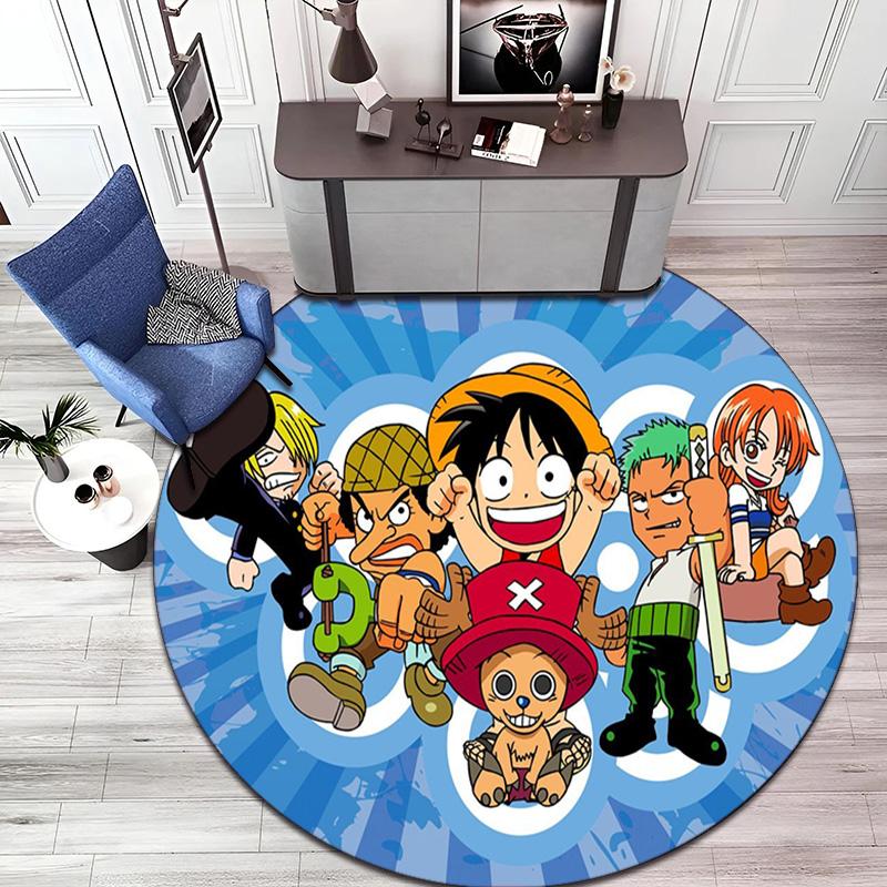 Cute Monkey D. Luffy from the Japanese manga ONE PIECE carpet is soft, home, bedroom, door mat decoration, and non slip carpet E10