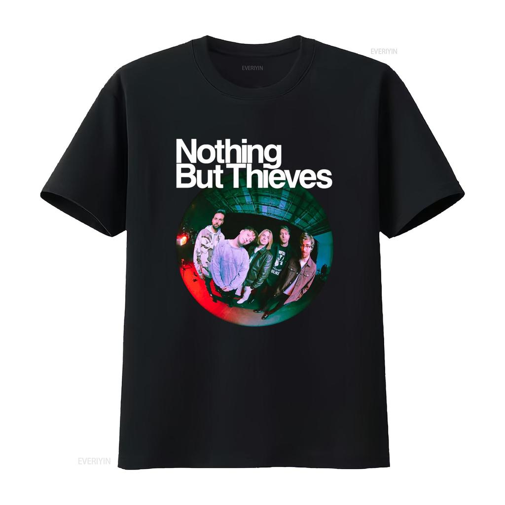 T-Shirt Banda NOTHING BUT THIEVES Tutte le Taglie Manica Lunga o Corta Fan Musica Rock vintage Lavata abbigliamento firmato Streetwear casual Unisex