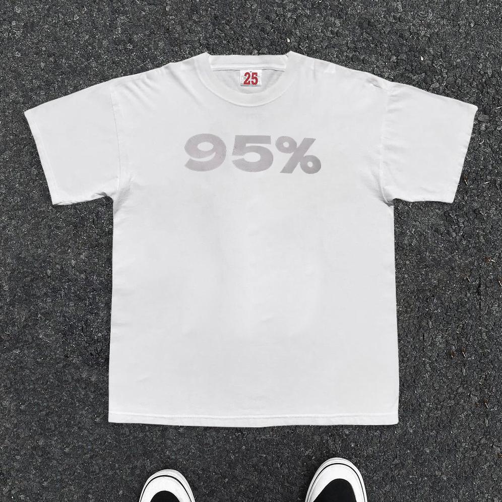 

American Pure Cotton Heavyweight T-shirt Men s Trendy Brand West Coast Short Sleeved Summer Round Neck Half Sleeve 4XL