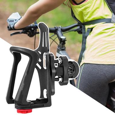 Motorrad Getränkehalter Motorrad ATV Becherhalter Diebstahlschutz Verstellbare 360-Grad-Drehung Halterungszubehör für Kinderwagen Roller