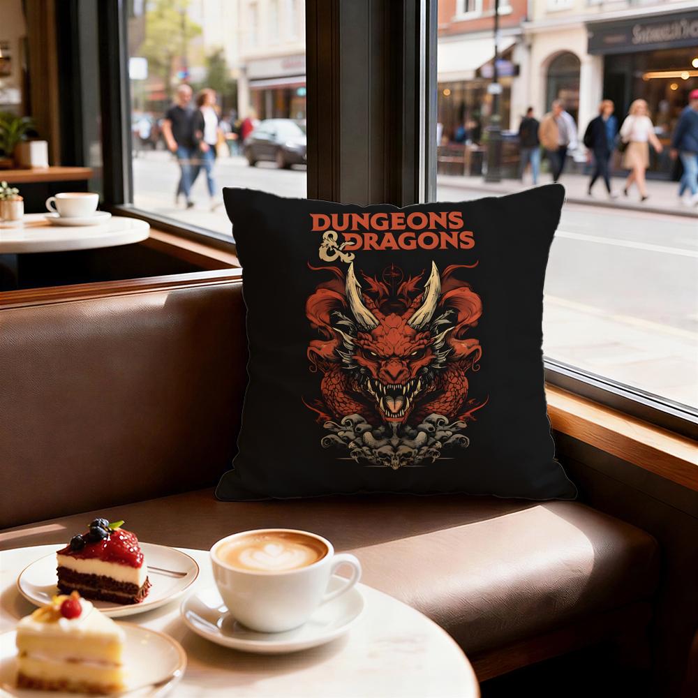 Game Dungeons Dragons Cushion Cover Decorative Cushions Covers Cover Sofa X Pillow Piece X X Pillowcase