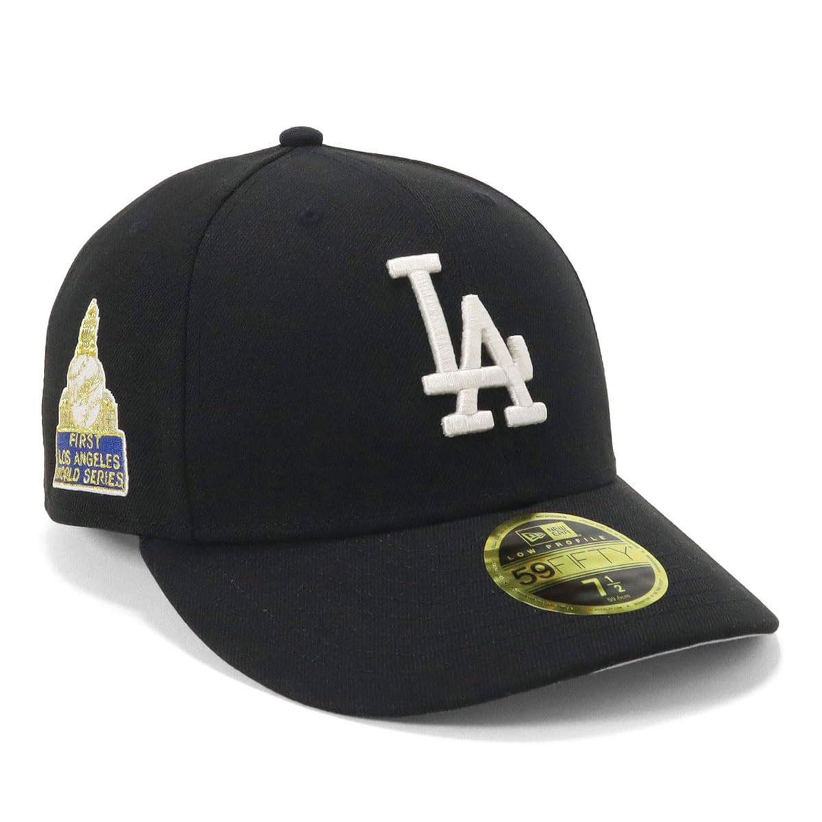 

newera Cap LP 59FIFTY 70845390 NER35C1735 MLB Los Angeles Dodgers Shohei Otani LA Black Black 7 SIDE PATCH UNDER VISOR ONSPOTZ Custom Made Hat Gokyu
