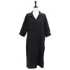 Shiz Madam Women S Bio waShing Linen Collar dreSS N2722