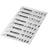Car Body Trunk Emblem Sticker Xdrive 18i 20i 23i 25i 28i 30i 35i 40i 45i 48i 50i 55i Badge for BMW E90 F39 E46 E60 F10 X3 X5 X6