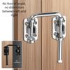 Thickened Gate Latch Non Perforated Door Bolts Hardware Door Buckle  Drawer